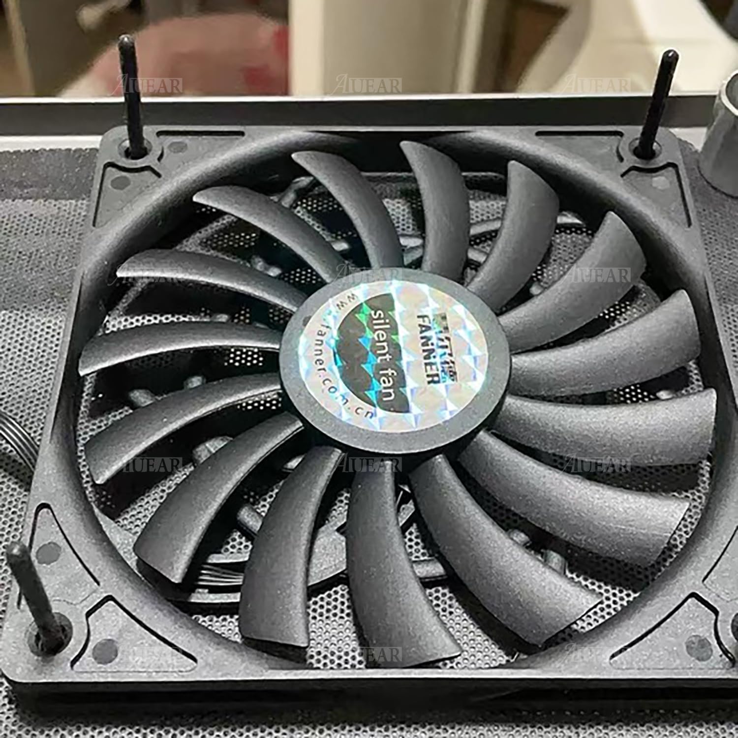 Auear, 50 Pack Case Fan Soft Silicone Anti Noise Reducing Vibration Screws Rivet Mounting For Or Cpu