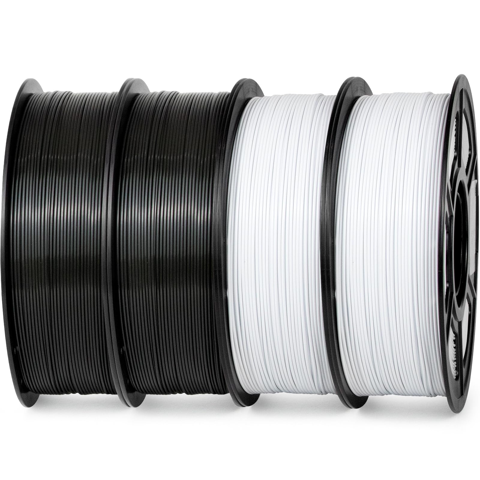 iSANMATE ASA 3D Printer Filament Bundle 4KG (8.8lbs), UV & Weather Resistant 3D Printer Filament Perfect for Outdoor Functional 