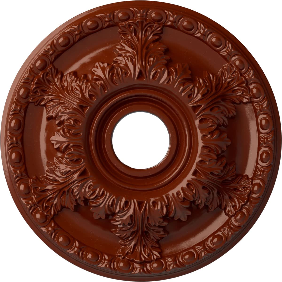 Ekena Millwork CM18GAFIF Granada Ceiling Medallion, FireBrick