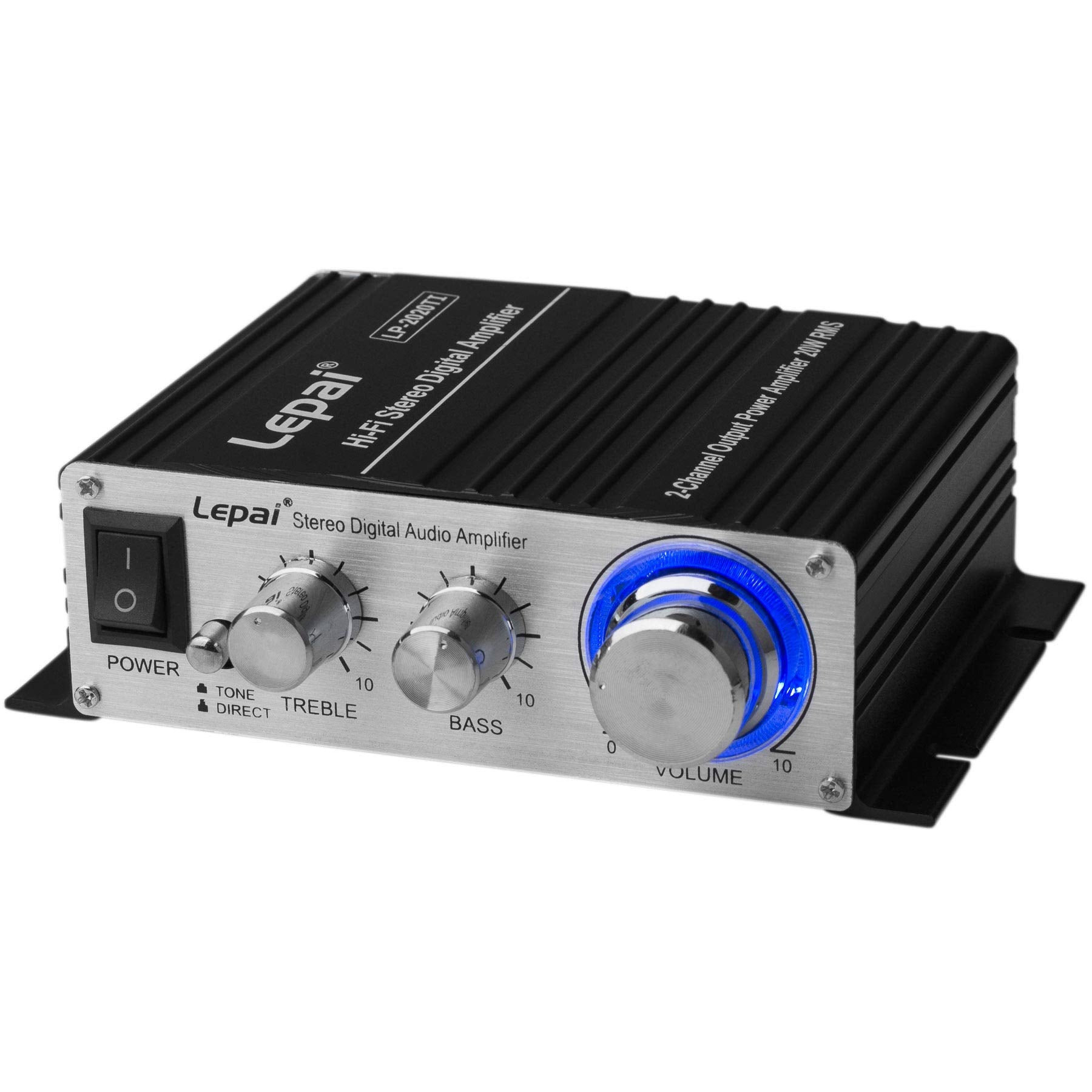 Lepai Lp 2020Ti Digital Hi Fi Audio Mini Class D Stereo Amplifier With Power Supply