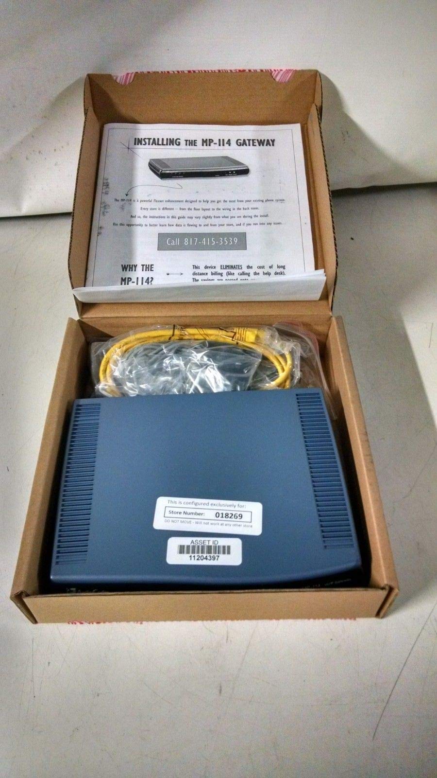 Audiocodes Mp114 2Fxs, 2Fxo Ports   Sip Mp114/2S/2O/Sip