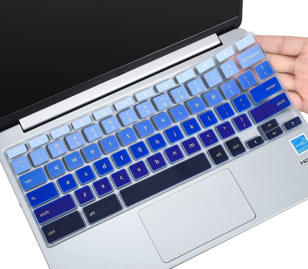 Casebuy Keyboard Cover For Dell 11.6'' Chromebook 3100 3110 C3181 / Dell Chromebook 11 3120 3180 3181 3189 5190 P22T 11.6 Inch/D