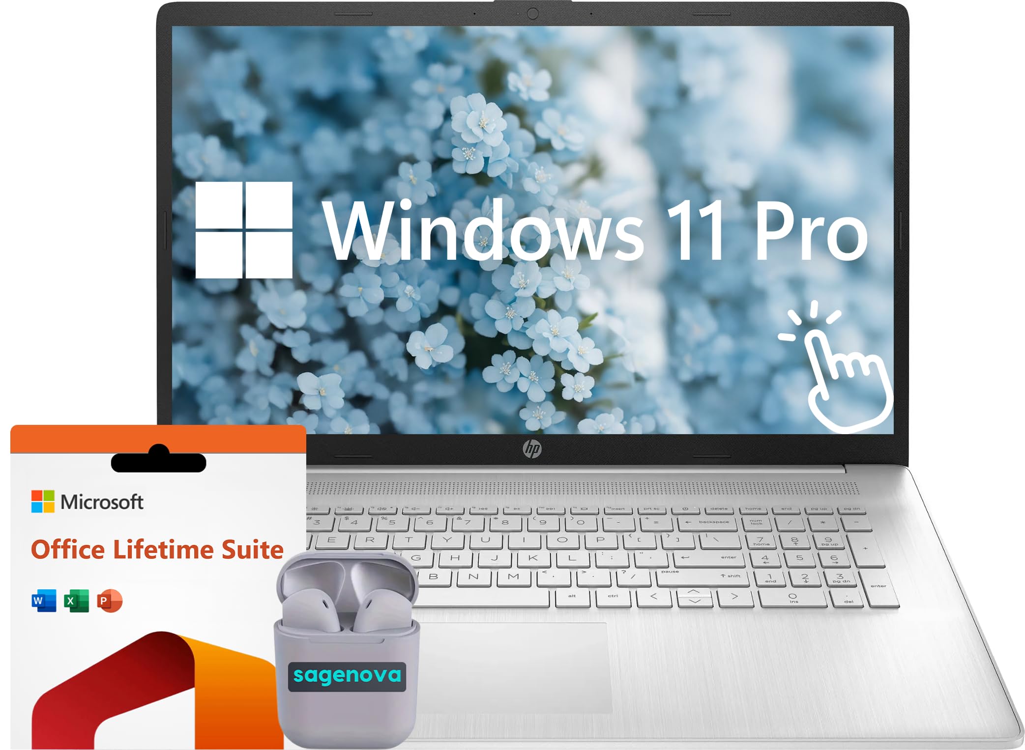 Hp Business Laptop Computer, 15.6'' Led Touchscreen Laptop 32Gb Ram 1Tb Ssd, Intel Core I5-1155G7 Processor, Windows 11 Pro Lapt