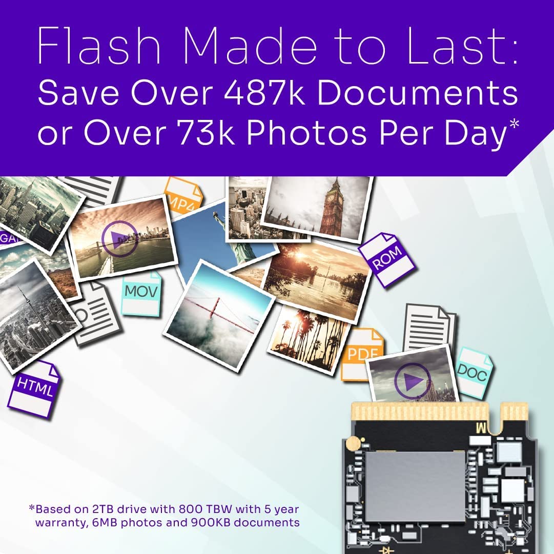 Solidigm� P41 Plus 1Tb Ssd, Pcie Gen 4 Nvme 4.0 X4 M.2 2280 3D Nand, Storage Upgrades For Pc And Laptops, Everyday Computing And Gaming, Ssdpfknu010Tzx1