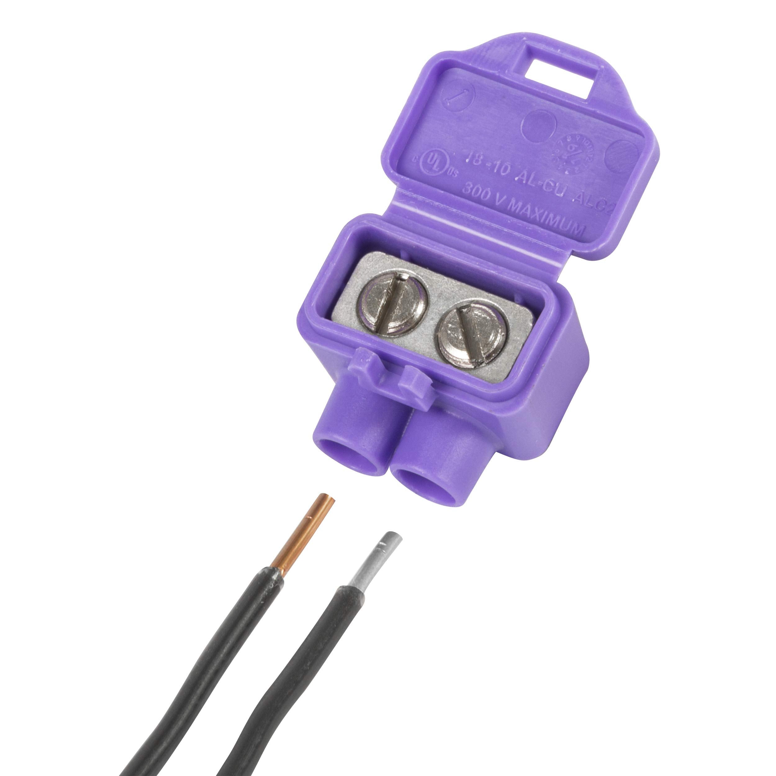 King Innovation 95085 Alumiconn Wire Connector, 2500 Pk, Purple, Count