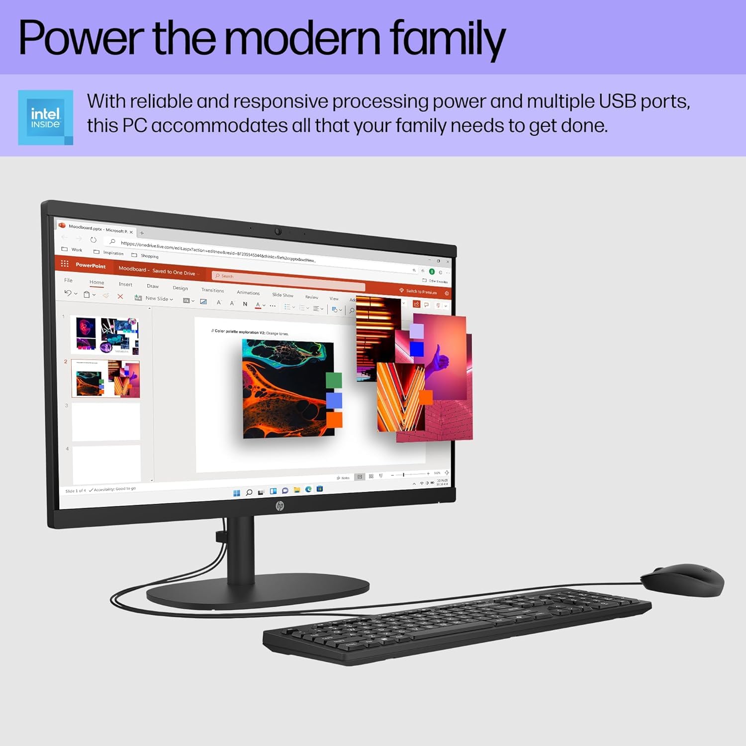 Hp 2025 22 Fhd All-In-One Desktop Computer  The New Version For Everyday Use  Latest 13Th Gen Intel Quad-Core Cpu  16Gb Ddr5  12