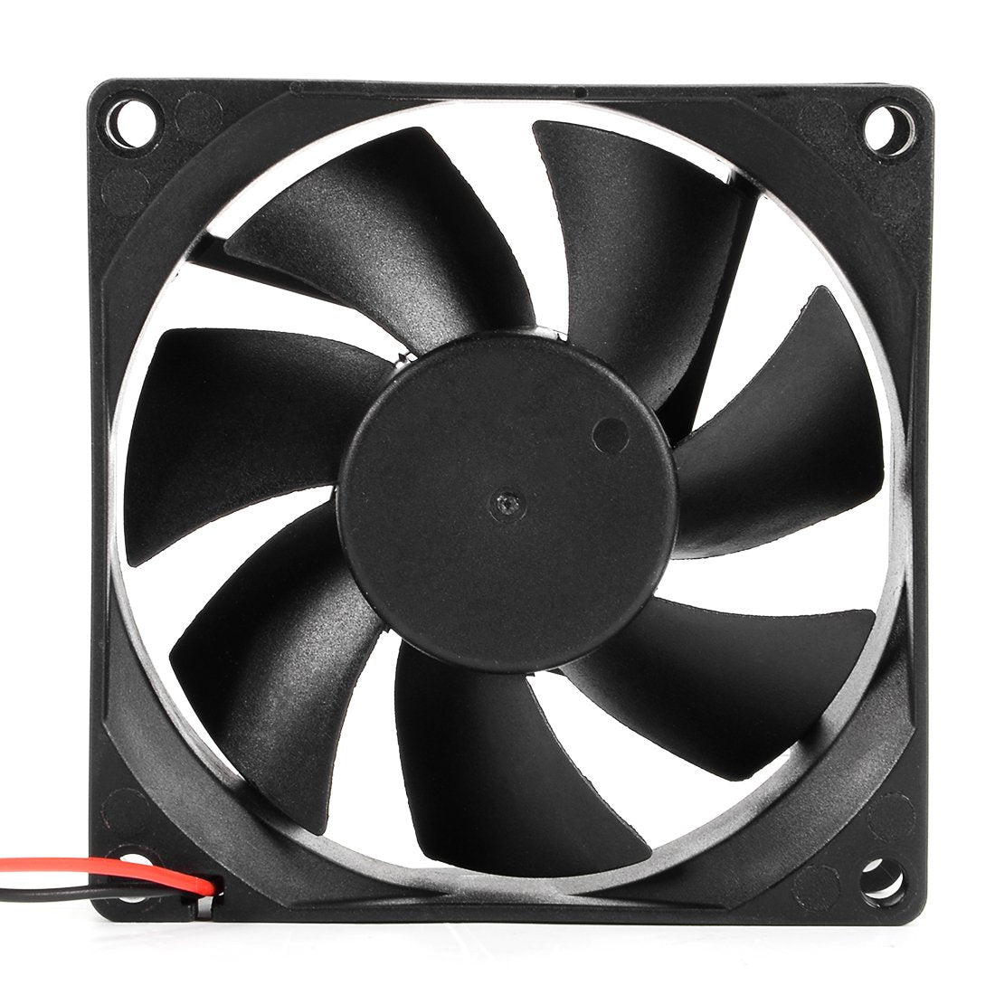 Uxcell 80Mm X 80Mm X 25Mm 8025 24V Dc Cooling Fan With Long Life Sleeve Bearings