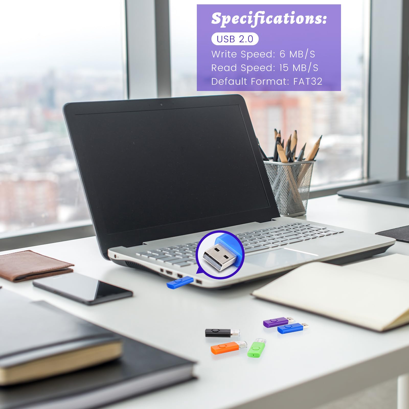 Kanayu 50 Pcs Flash Drive Bulk 2Gb Usb 2.0 Thumb Drives Small Jump Zip Drive Portable Fast Memory Usb Flash Drive Stick For Lapt