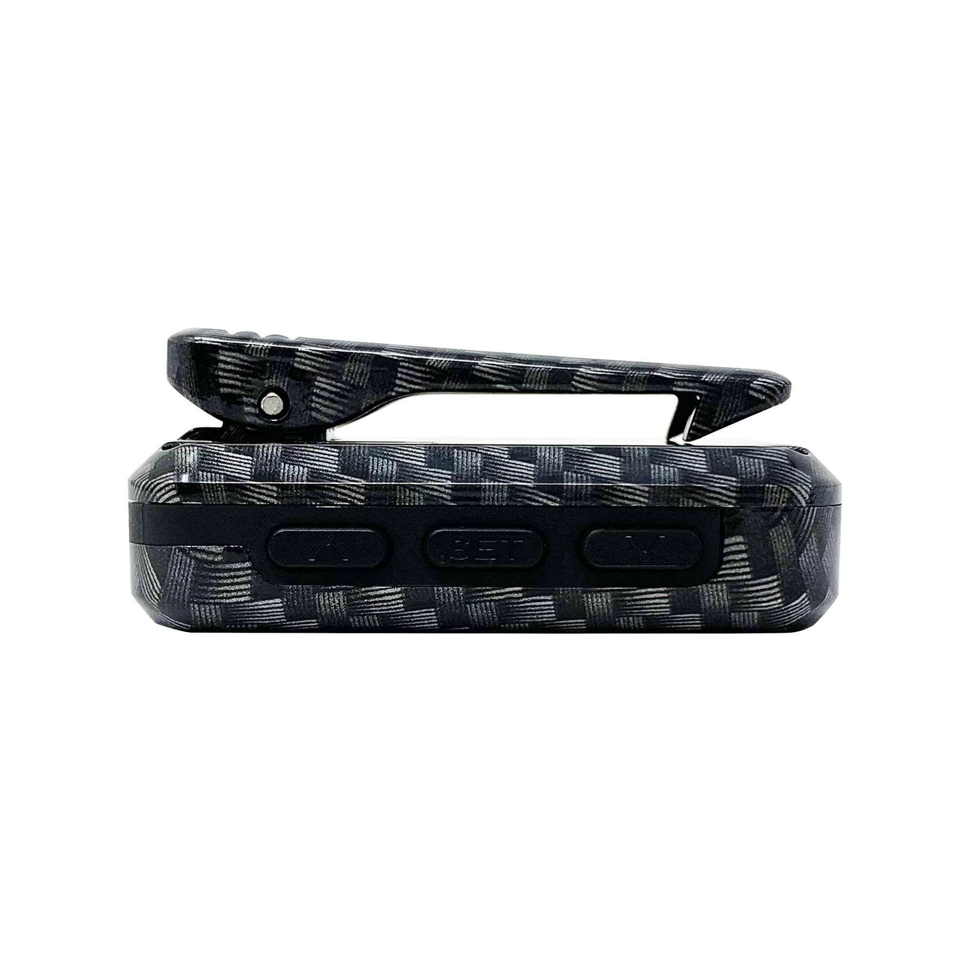 Gymboss Charge Interval Timer And Stopwatch & Watchstrap   Bundle (Carbon Black)