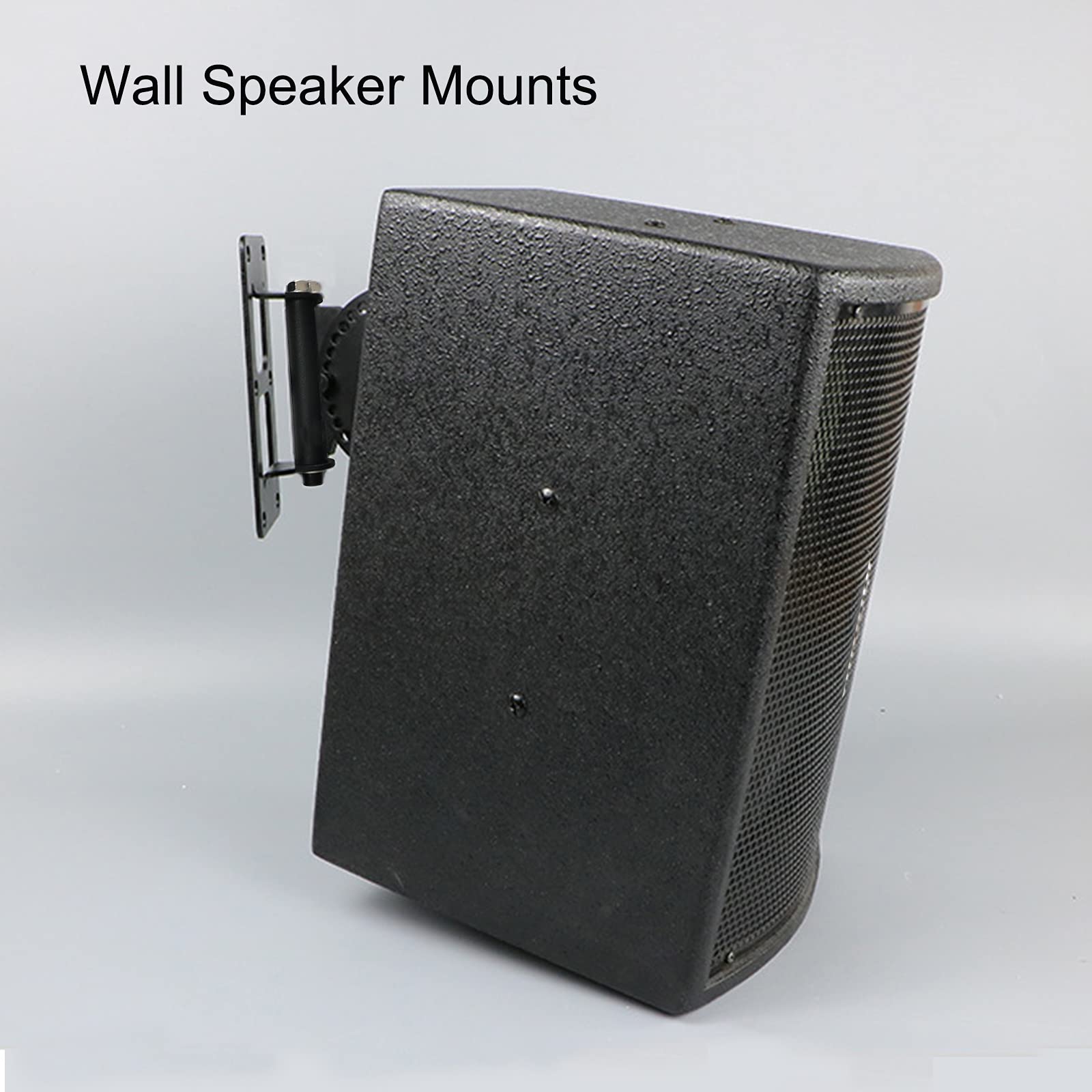 Howonder My 23 Heavy Duty Speaker Wall Mounts,Hold Up To 100Lbs, Speaker Wall Mount Bracket Design For Large Speakers Or Column