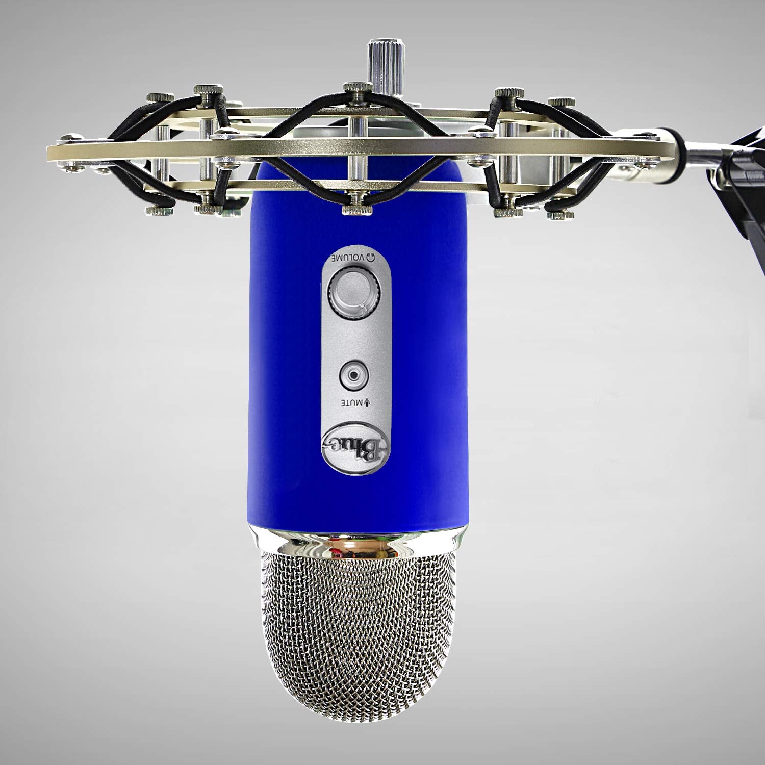 YOUSHARES Blue Yeti Protector   Full Protection Silicon Cover for Yeti & Yeti Pro Microphone (Yeti Blue)