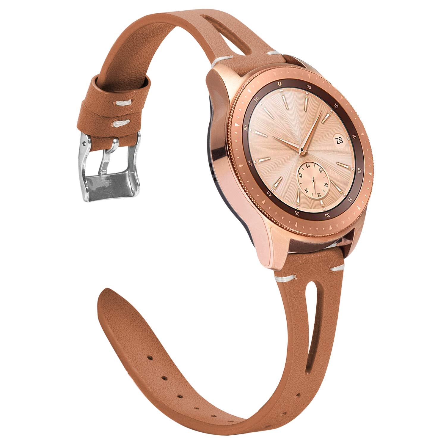 Toyouths Compatible With Samsung Galaxy Watch 6/5/5 Pro/Watch 4 40Mm 44Mm/Watch 4 Classic 42Mm 46Mm/Watch 3 41Mm/Active 2 Band W