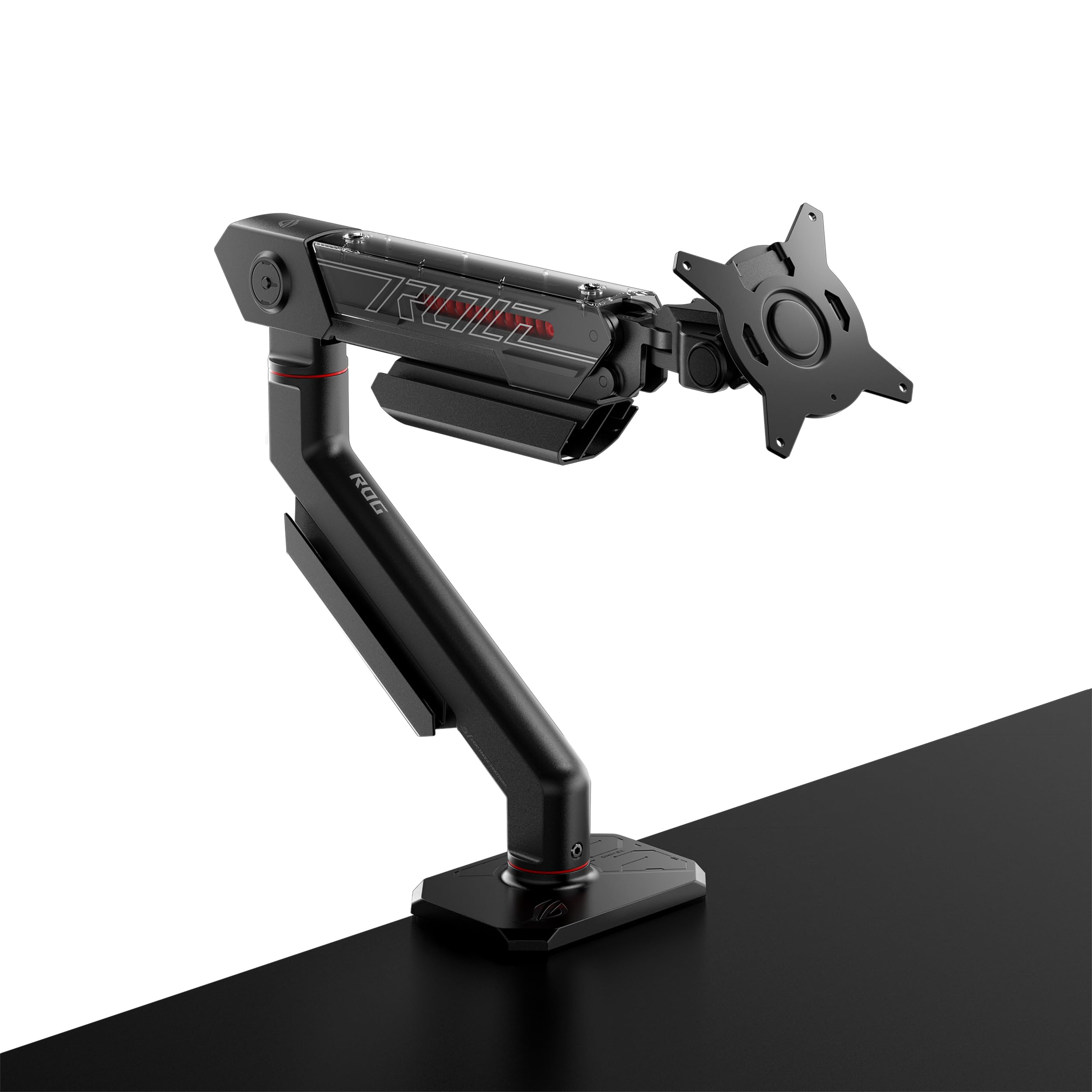 ASUS ROG Ergo Monitor Arm (AAS01)  Monitor Mount with Cable Management, Ergonomic, Pivot, Swivel, Height Fully Adjustable, Clea