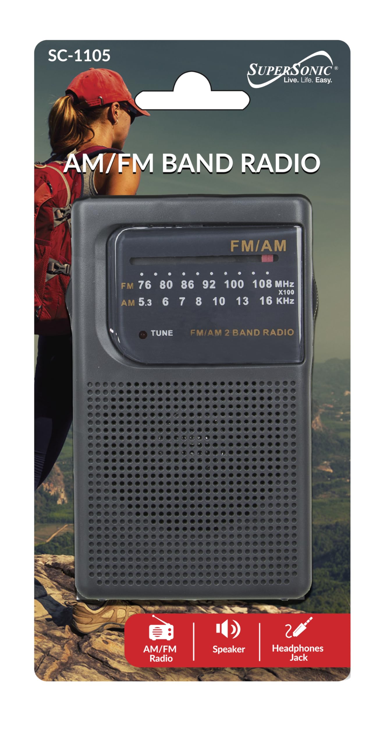 Supersonic Sc 1105 Am/Fm Band Radio