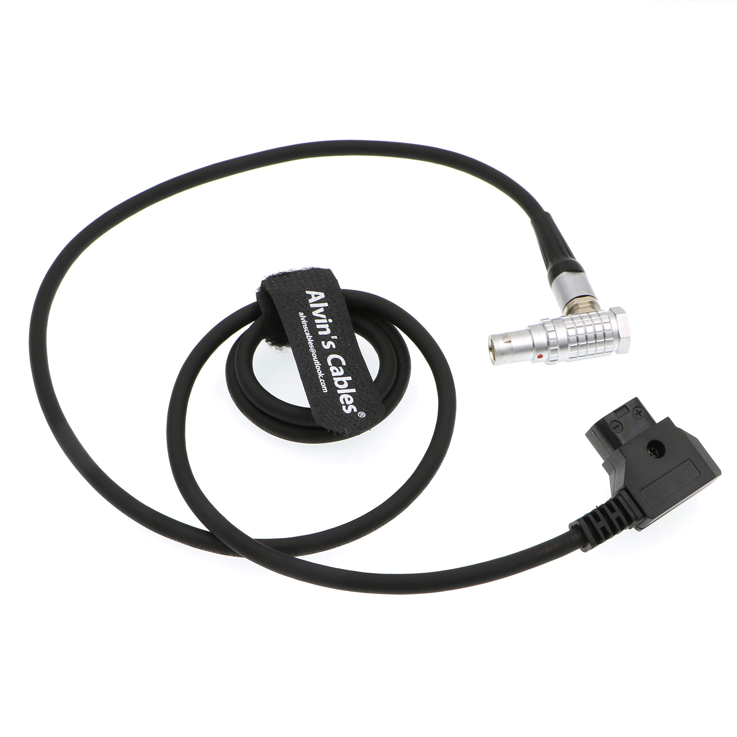 Alvin'S Cables Red Komodo X Power Cable For Red Dsmc2 Epic Scarlet D Tap To 6 Pin Female Right Angle 1M/39.4Inches