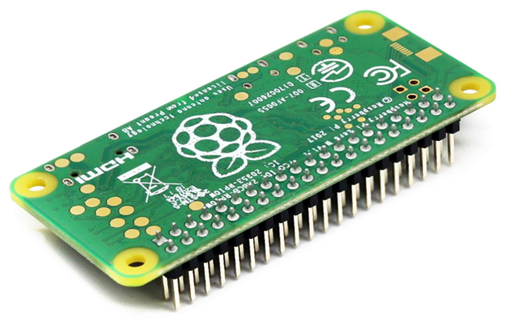 Built In Wifi And Bluetooth Pi Zero Wh, Zero Wh Package Comes With Raspberry Pi Zero W With 40Pin Pre Soldered Gpio Headers +Min