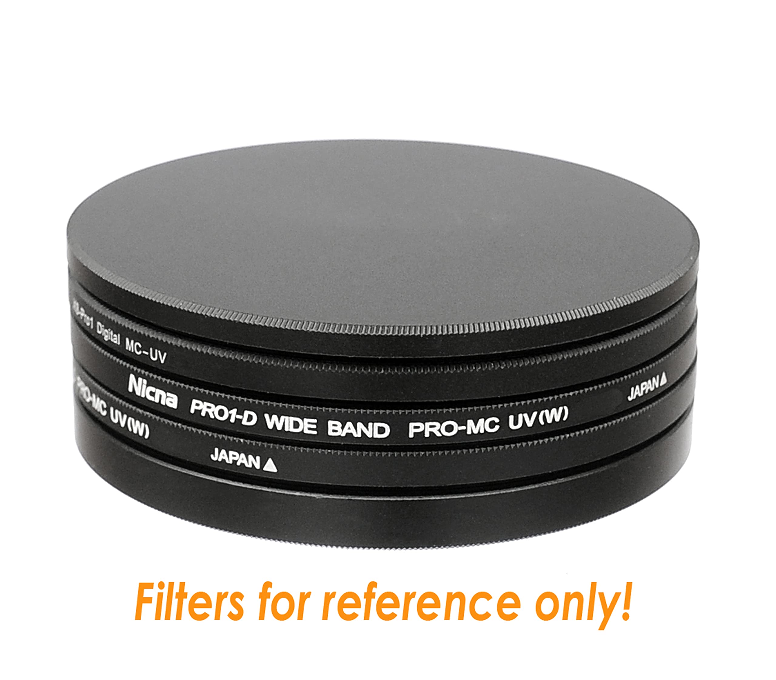 Fotasy 67Mm Metal Filter Stack Caps, Filter Stack 67Mm, Aluminum Alloy, Slim Stack Fits 67Mm Uv Cpl Fader Nd Filter