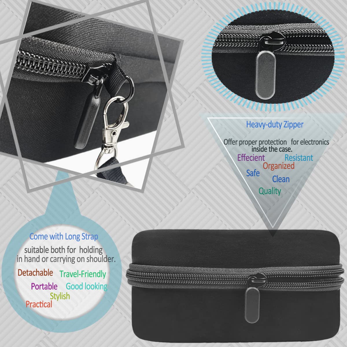 Jbos Usb Flash Drive Case Memory Card Case Sd Sdxc Sdhc Card Holder Organizer Thumb Drive Case Usb Drives Storage Case For Sandi