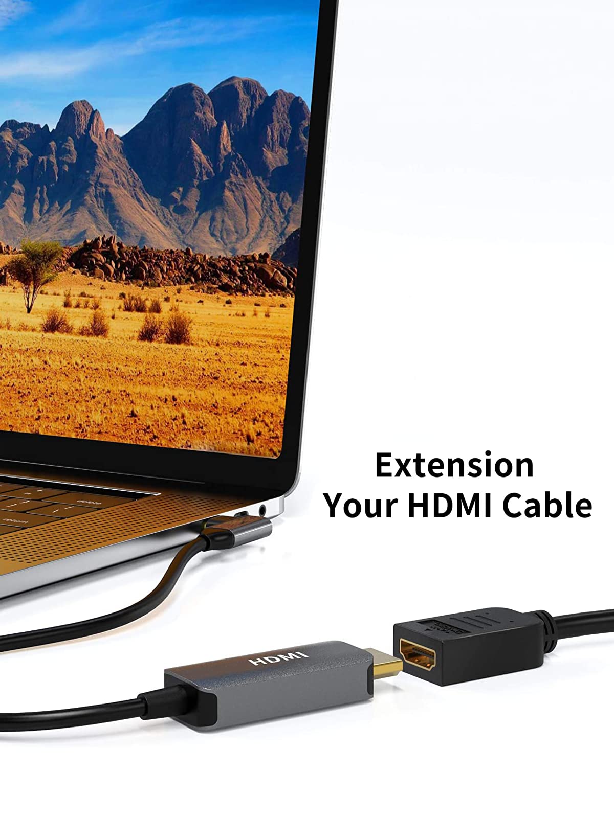 Cablecreation Dvi To Hdmi Cable 0.5Ft Short 2Pak, Bi Directional Hdmi Female To Dvi D(24+1) Male Adapter, 1080P Dvi D To Hdmi Co