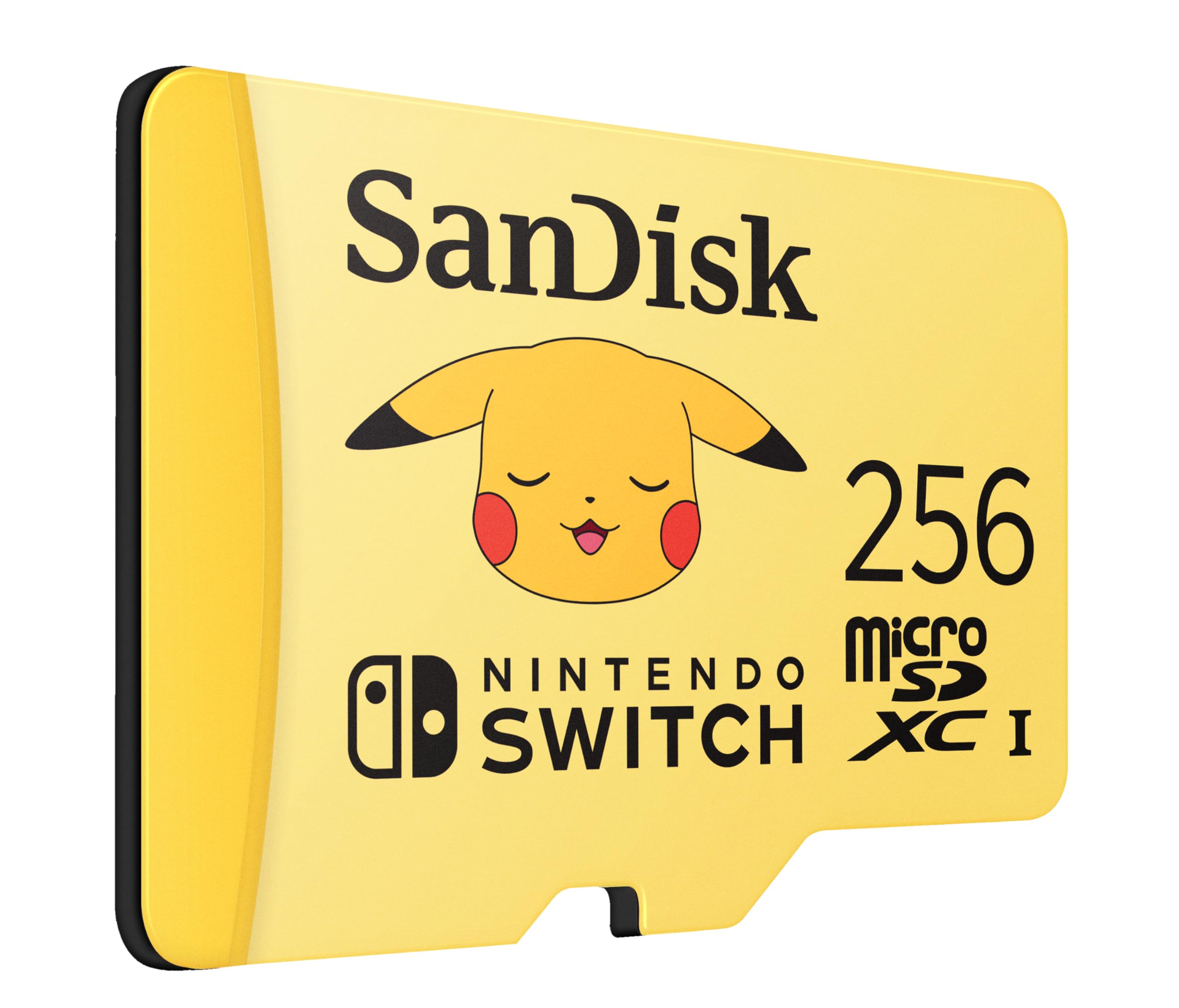 Sandisk 256Gb Microsdxc Card Licensed For Nintendo Switch, Pok  Mon Edition, Pikachu   Sdsqxao 256G Gn6Zk
