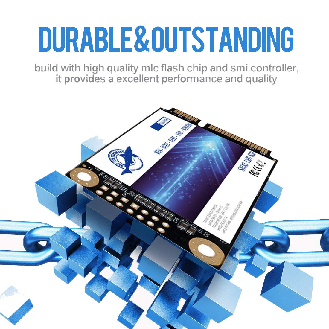 Dogfish Ssd Msata 128Gb Internal Solid State Drive Mini Sata Disk Drive High Performance Hard Drive For Desktop Laptop Notebook