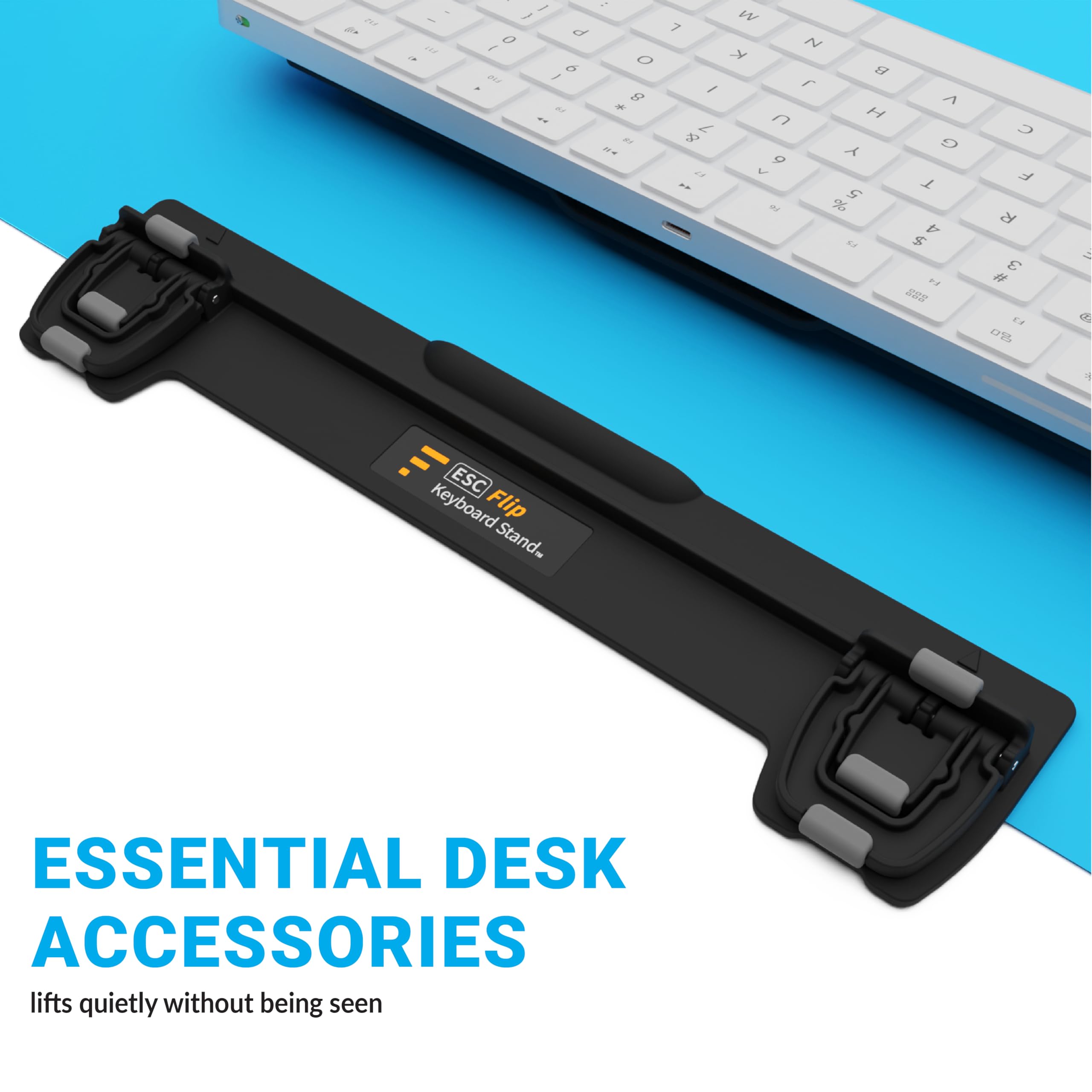 Keyboard Flip Computer Gpg2 Esc Flip Computer Keyboard And Laptop Stand With 3 Adjustable Ang ...