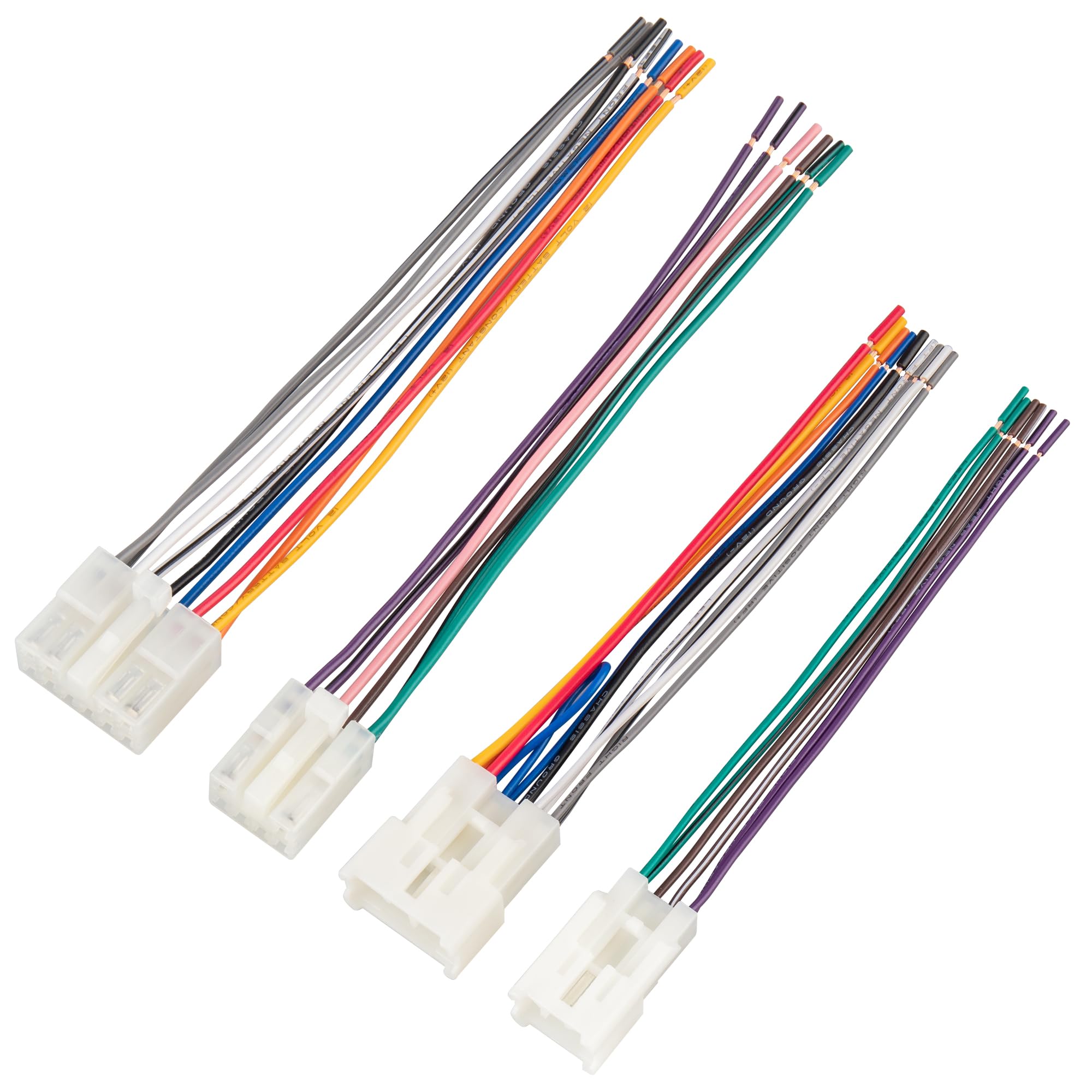 Red Wolf Stereo Harness For 1992 2019 Toyota, 2010 2019 Subaru Aftermarket Radio Wire Harness Female + Male Plug Connector Without Jbl System Add Subwoofer Amplifier