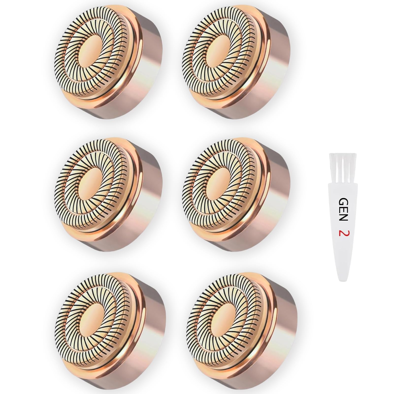 Finishing Touch Flawless Gen 2 Replacement Heads for Facial Hair Remover - Thumbnail 2