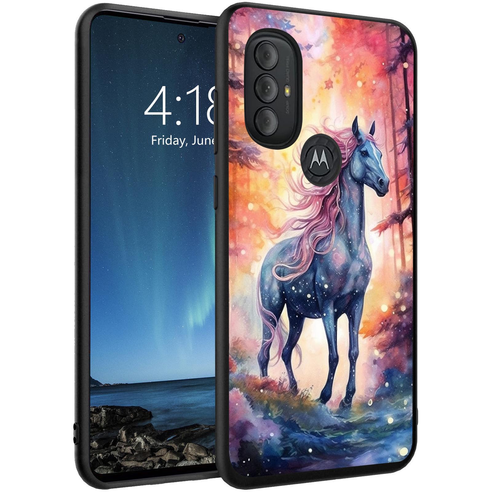 Dsrgrgfdj Designed For Motorola Moto G Play 2023/G Power 2022/G Pure 2021 Case 6.5 Inch,Ultra-Thin Silicone Anti-Scratch And Sho