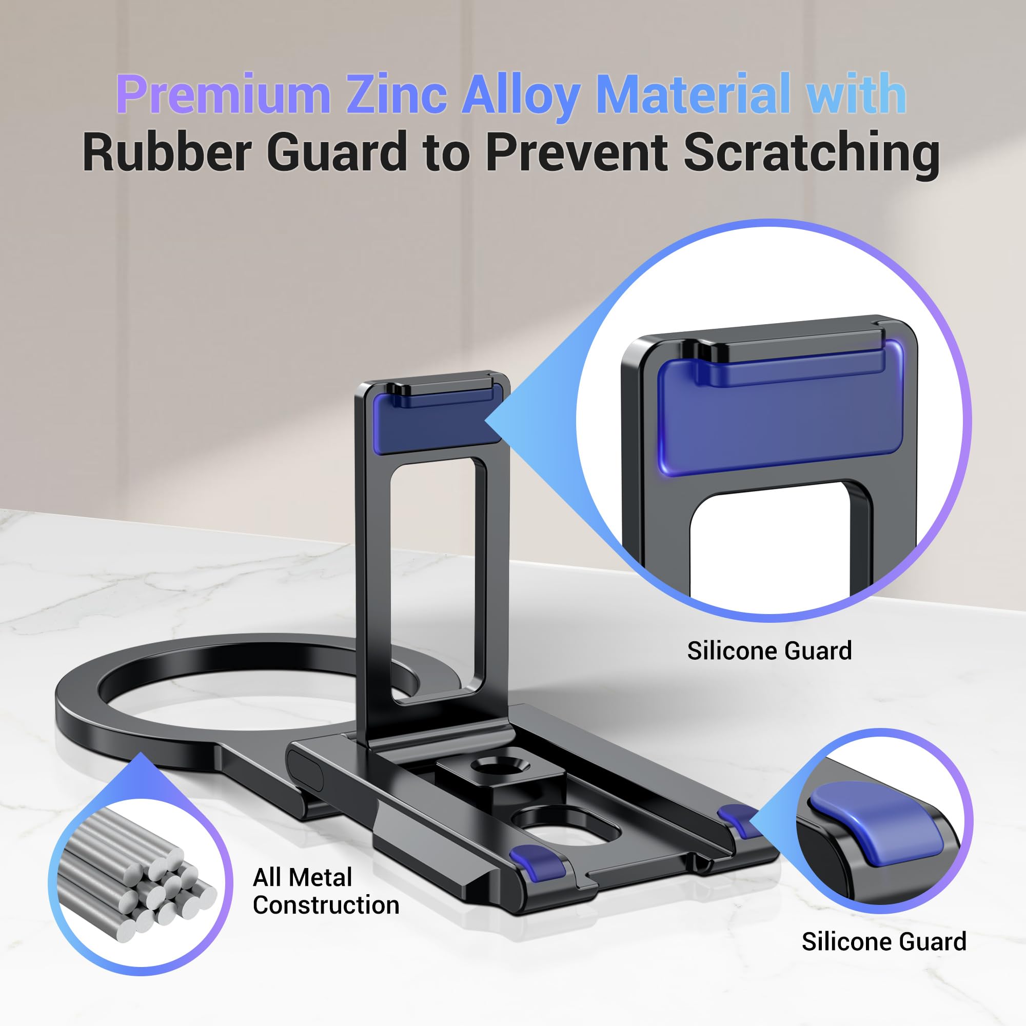 Profezzion Metal Continuity Camera Mount   Compatible Iphone Webcam Mount With Mag Safe For Mac Desktops & Displays, Imac 2017 /