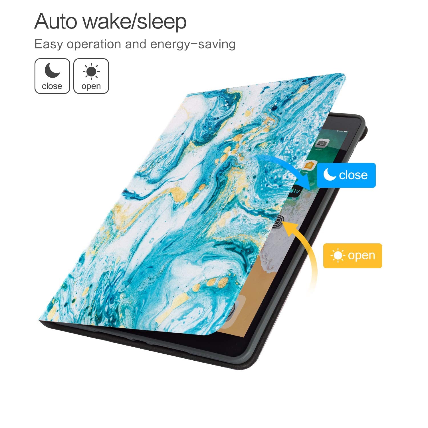 Ipad 10.2 Case 7Th/9Th Generation Cover 2019/2021, Ipad 8Th Generation 2020 Case, Vimorco Protective Leather Case, Adjustable St