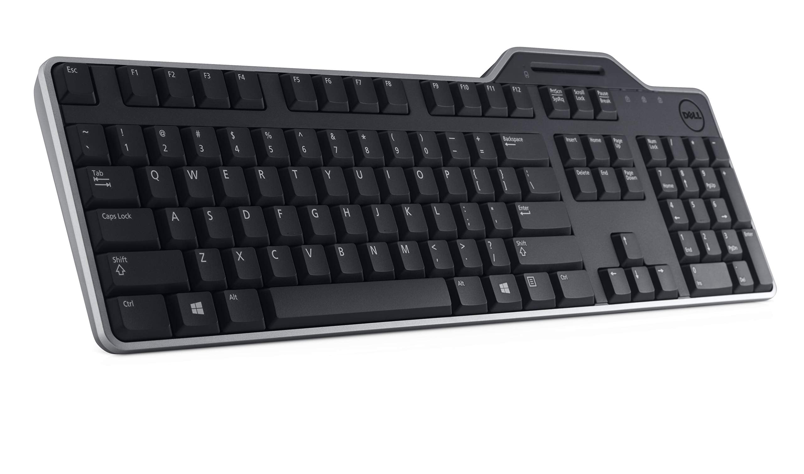 Dell KB813 Black USB English Keyboard with Smart Card Reader-3WPNC