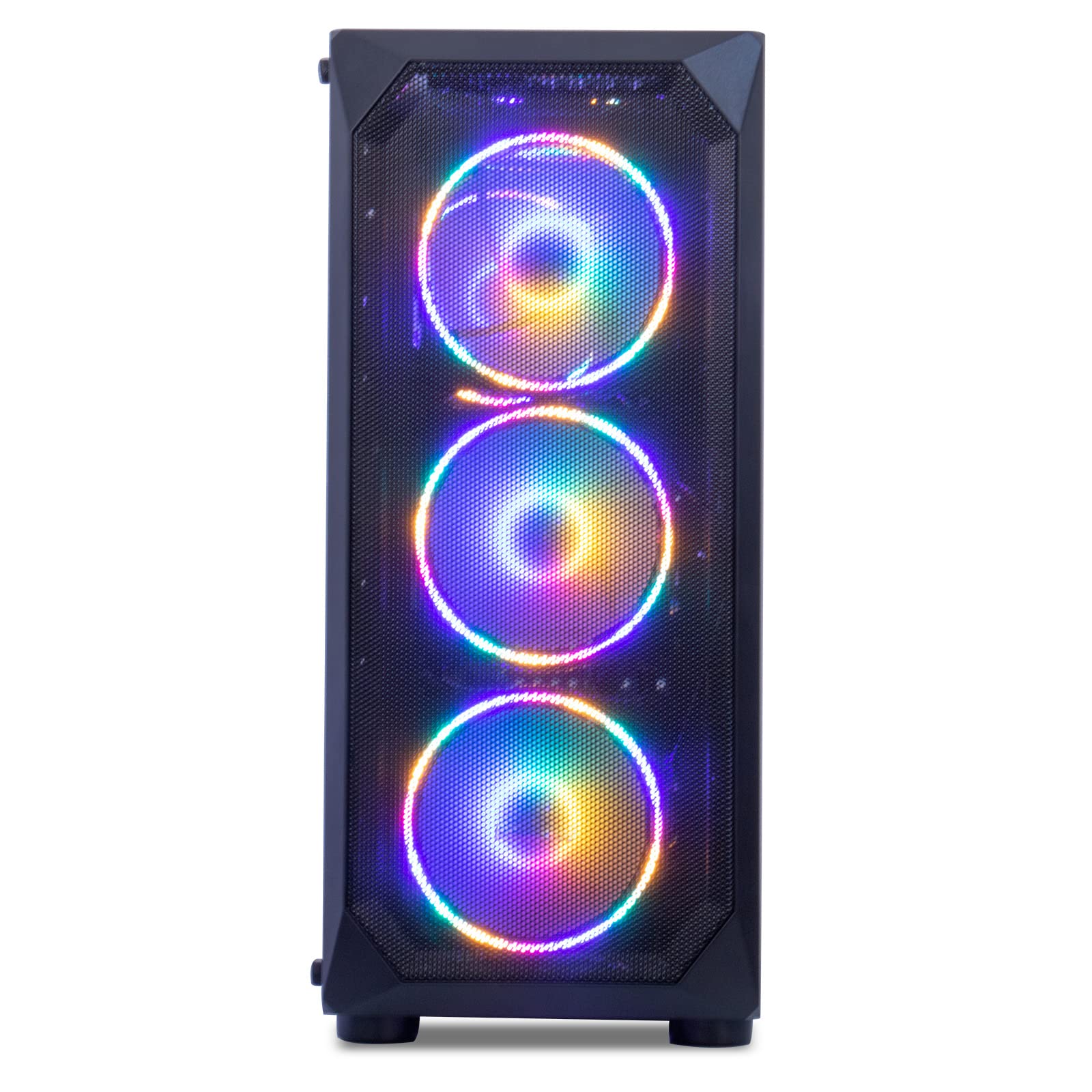 Mxz Gaming Desktop Computer, Amd Ryzen 5 5500, Gtx1660S 6Gb, 16Gb Ddr4, Nvme 500Gb Ssd, 6Rgb Fans, Win 11 Pro Ready, Gamer Deskt