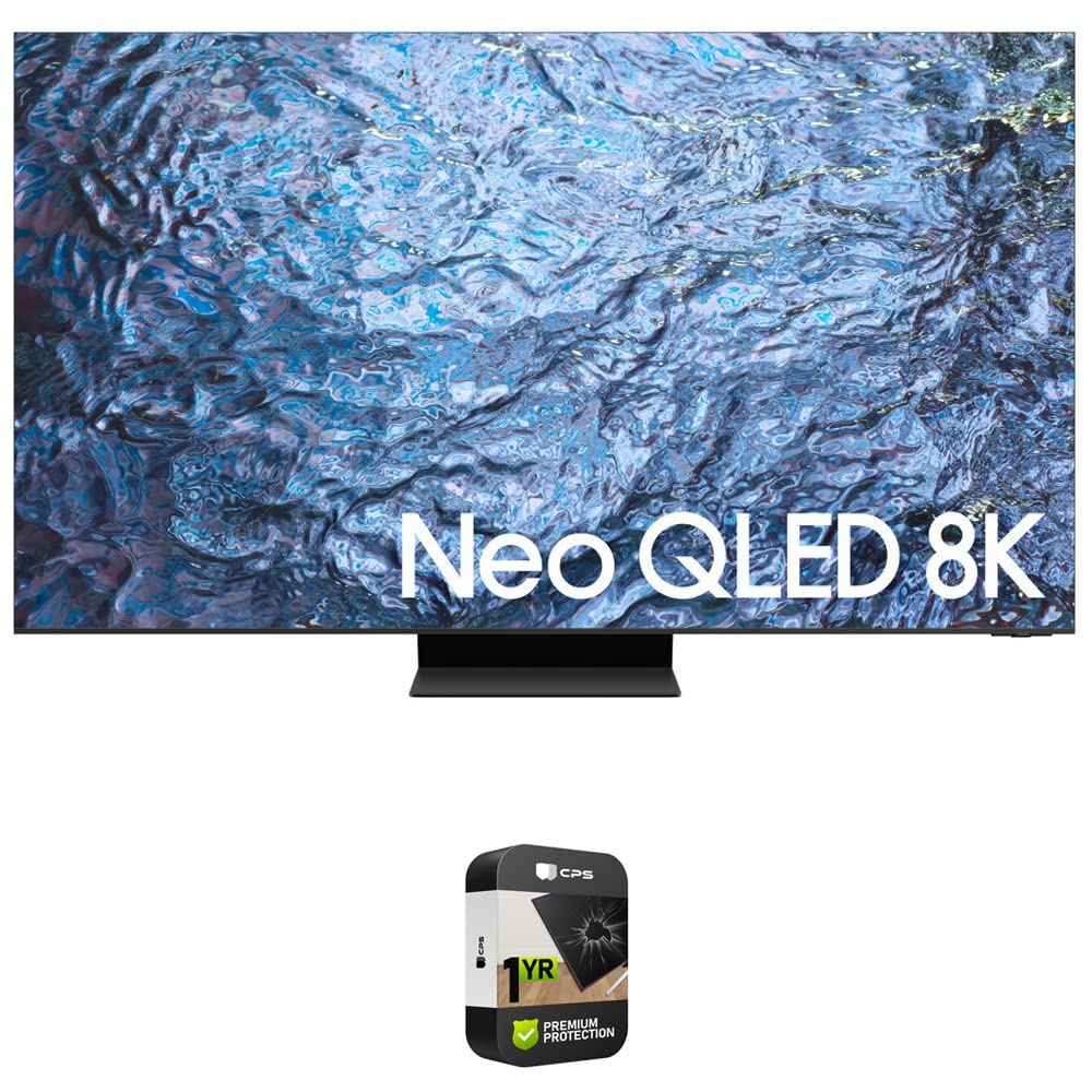 SAMSUNG QN65QN900C 65 Inch Neo QLED 8K Smart TV Bundle with 1 YR CPS Enhanced Protection Pack (2023 Model)