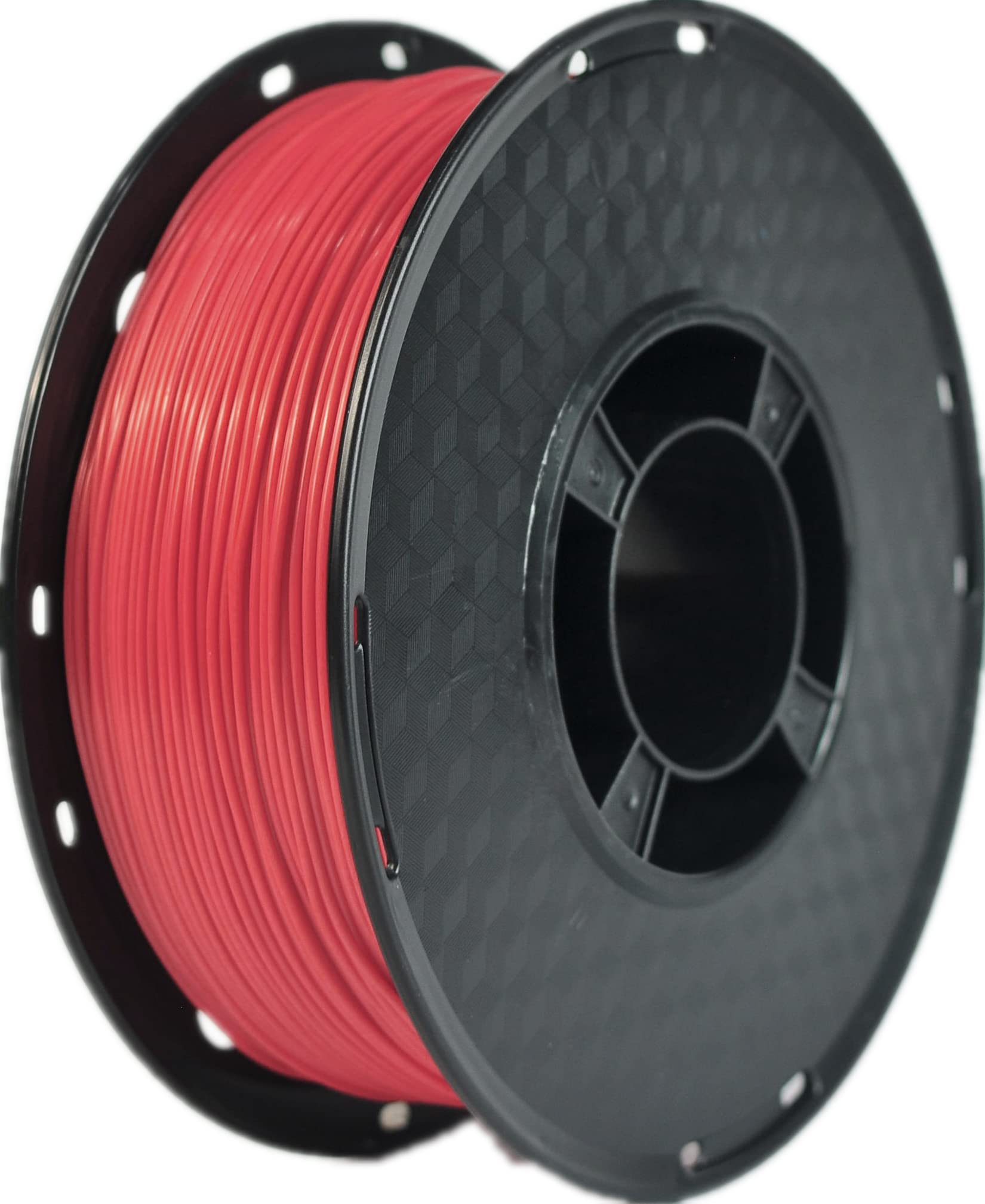 RANKI TPU Filament 1.75 mm Flexible TPU, 3D Printer Filament, Dimensional Accuracy +/- 0.05 mm, 98A,1kg Spool,Red (Near to Pink)