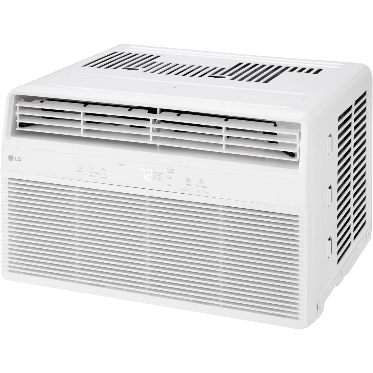 Lg 6,000 Btu Window Air Conditioner, Cools 250 Sq.Ft. (10' X 25' Room Size), Quiet Operation, Electronic Control With Remote, 2