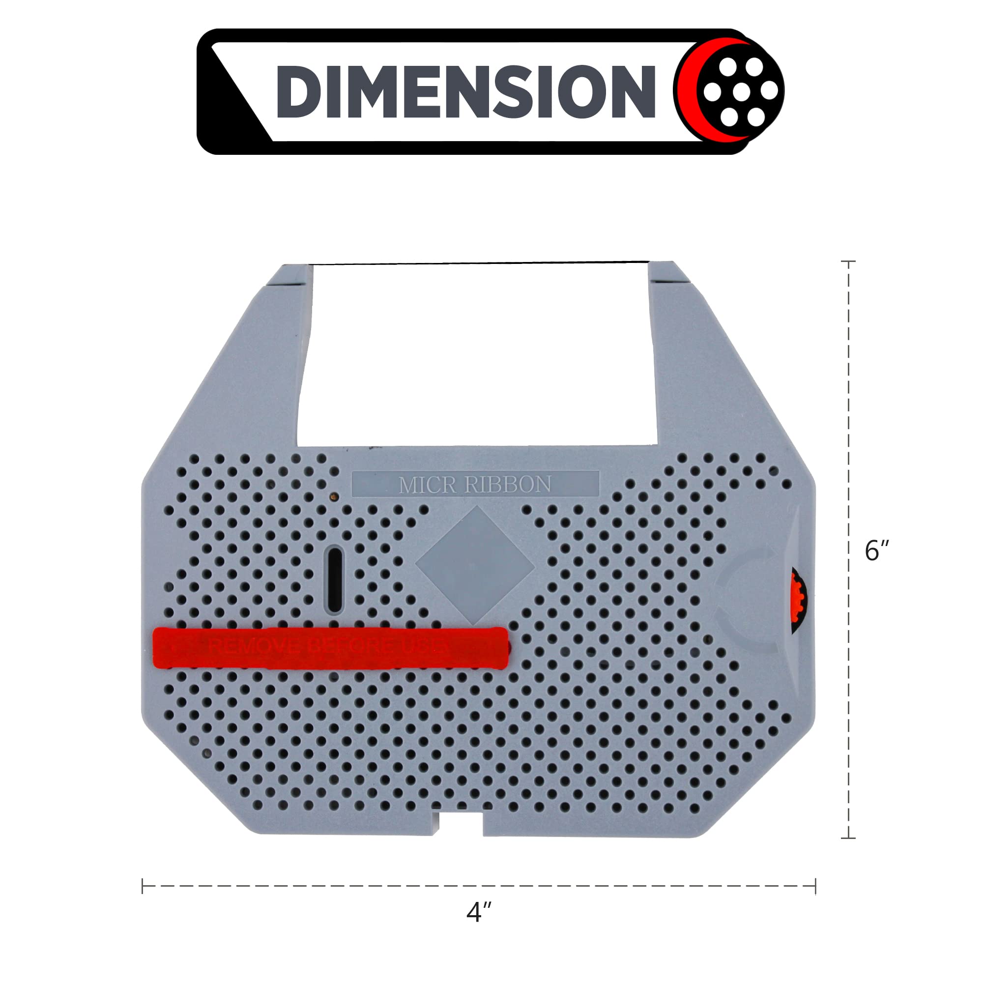 Ubicon Te1800/1900 Micr Ribbons For Standard Register Series 1, Size 1
