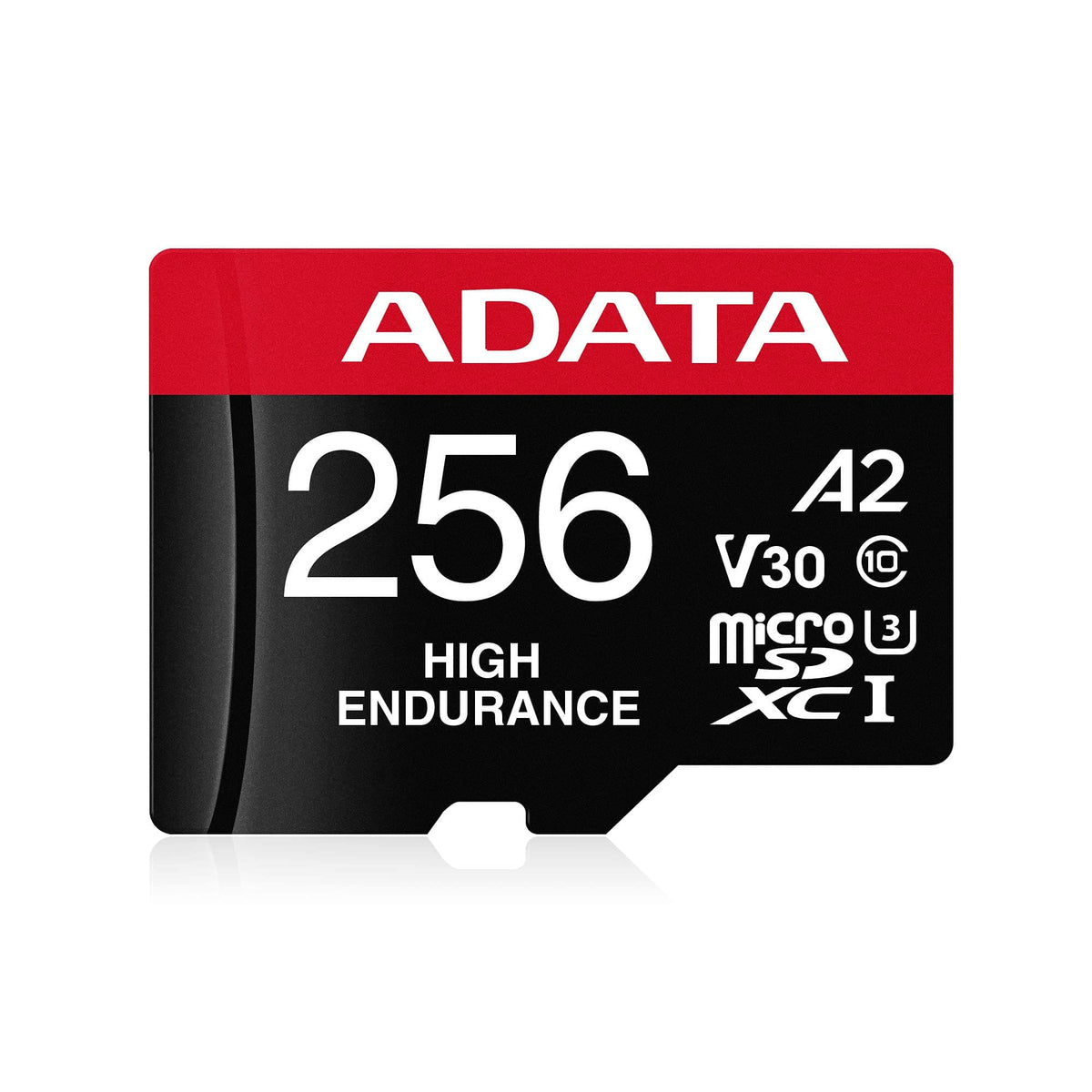 Adata High Endurance 256Gb Uhs I U3 V30 A2 Class 10 Micro Sdxc Memory Card (Ausdx256Gui3V30Sha2 Ra1)