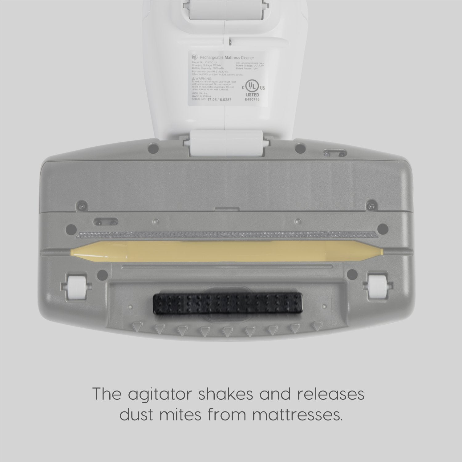 Iris Usa Ic Fdc1 Cordless Mattress And Furniture Vacuum Cleaner, Espresso