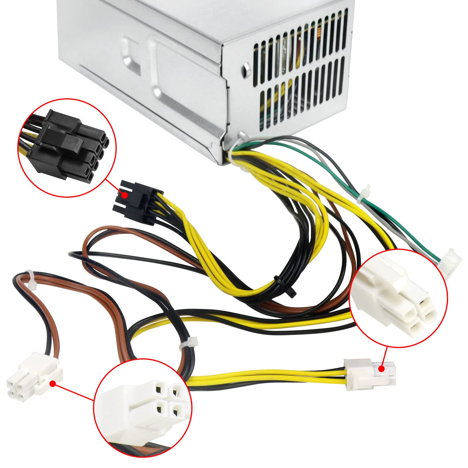 S Union Upgraded 942332 001 400W Power Supply Compatible With Hp 280 288 285 480 600 680 800 G3 G4 Power Supply Pa 3401 1Ha L046