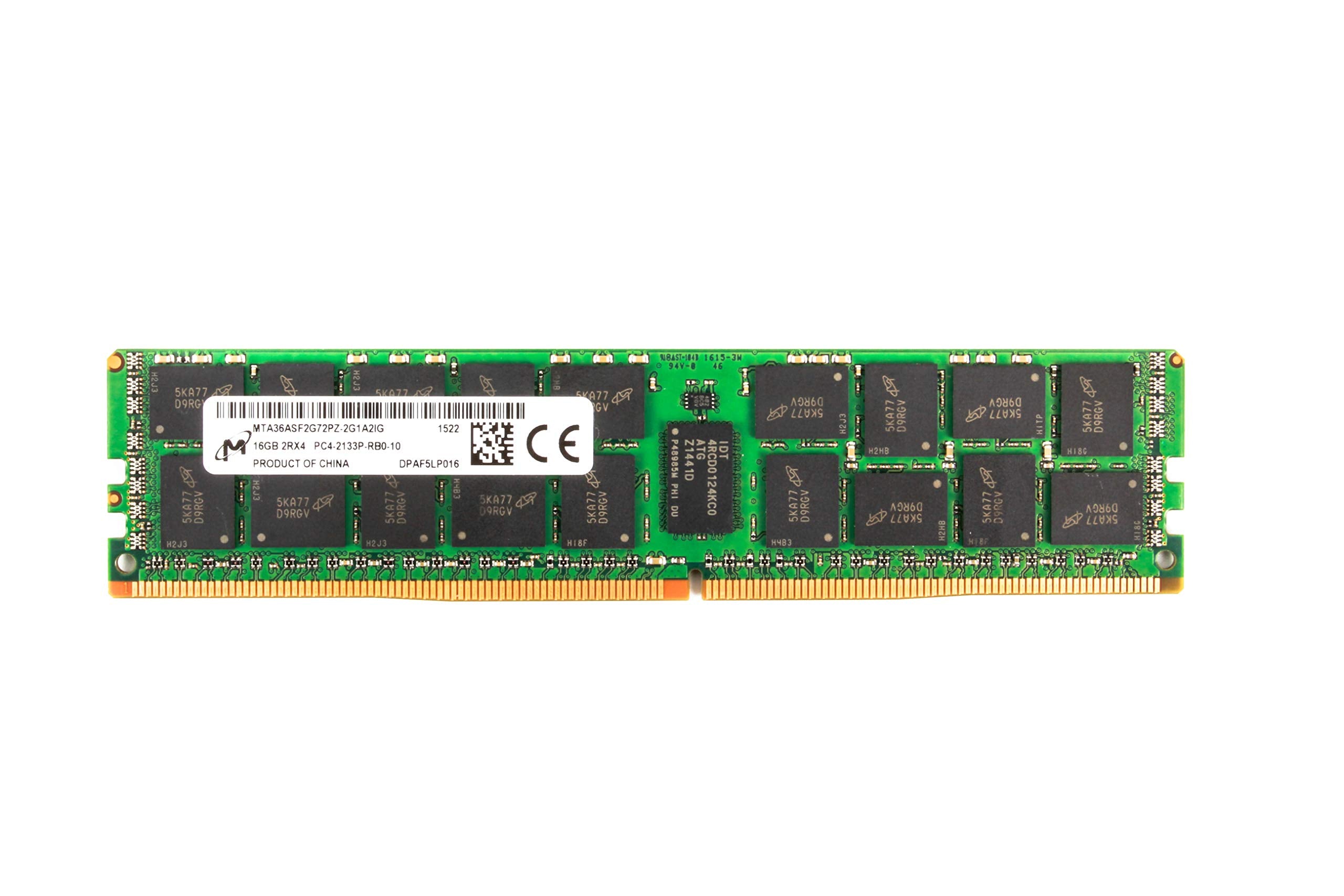 Micron 16Gb Pc4 2133P R Ddr4 Reg Ecc 2Rx4 Memory Rdimm Mta36Asf2G72Pz 2G1A2Ig
