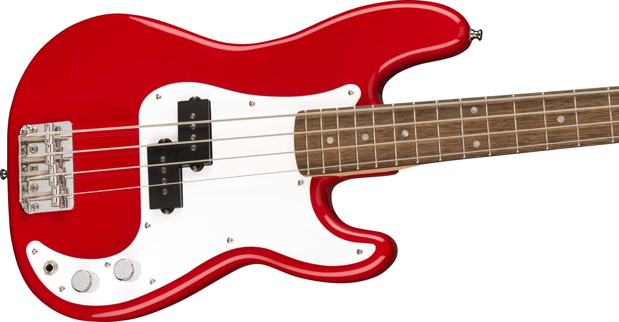 Mini Precision Bass, Laurel Fingerboard, Dakota Red
