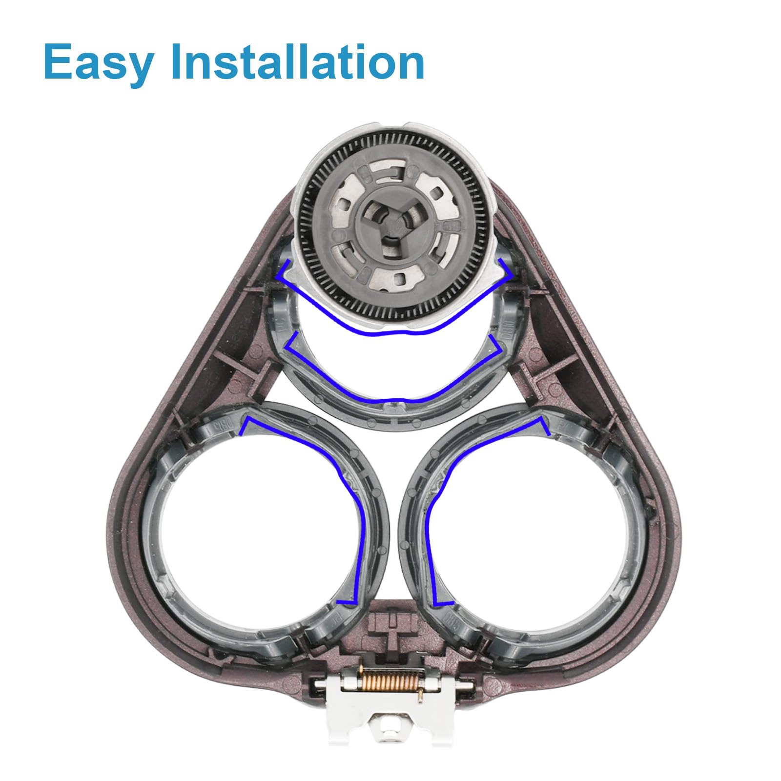 Sh50 Replacement Heads, 5000 Replacement Blades, Sh50 Replacement Blades, 3Pc Pack