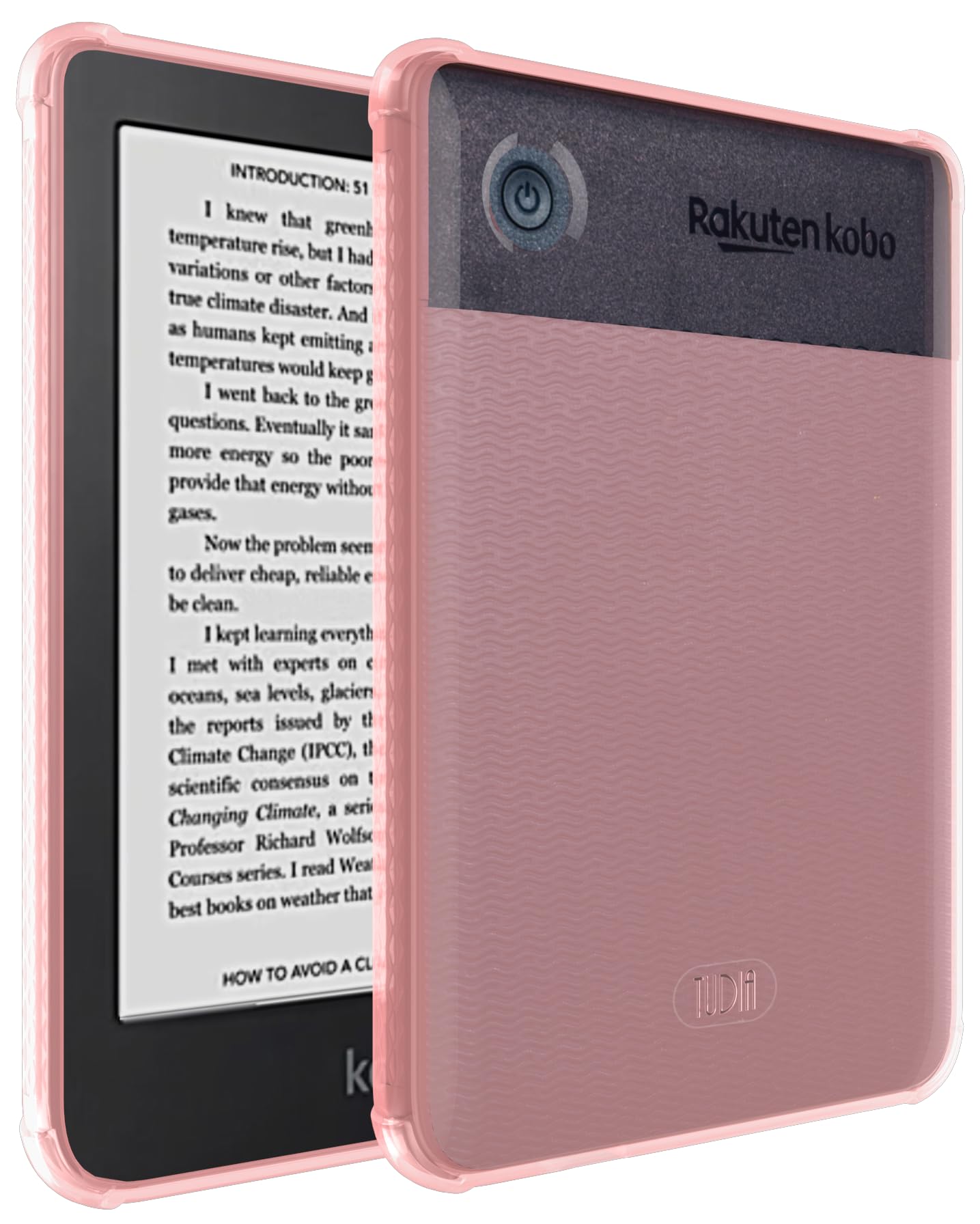 TUDIA SKN Designed for Kobo Clara 2E Case 6 Cover - [NOT FIT Colour/BW 2024 Version] Shockproof Slim Anti-Yellowing [Reinforced 