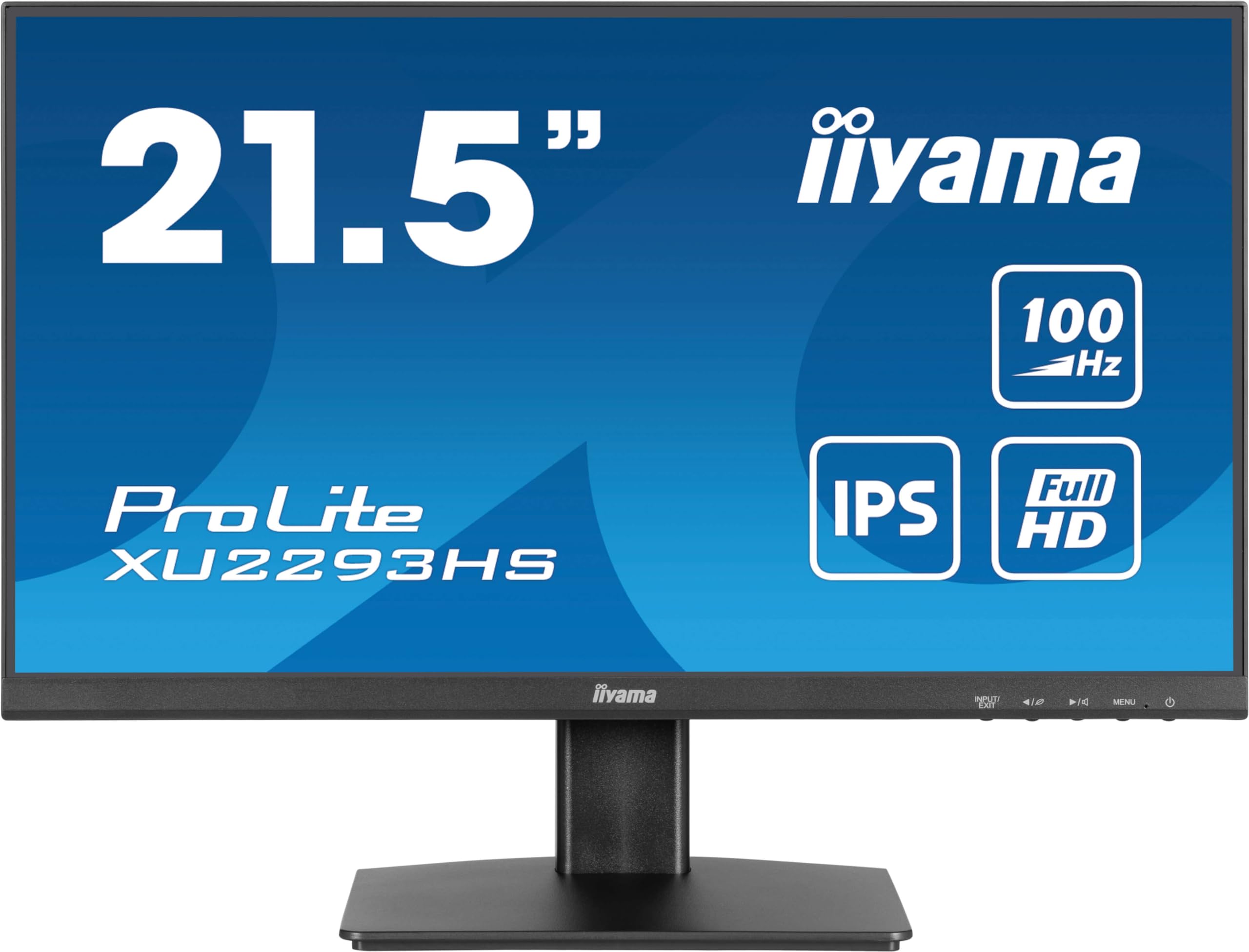 iiyama 21,5 IPS-Panel, 1920x1080@100Hz, 300cd/m, W128908754 (1920x1080@100Hz, 300cd/m, Speakers, HDMI, DisplayPort, 1ms MPRT)
