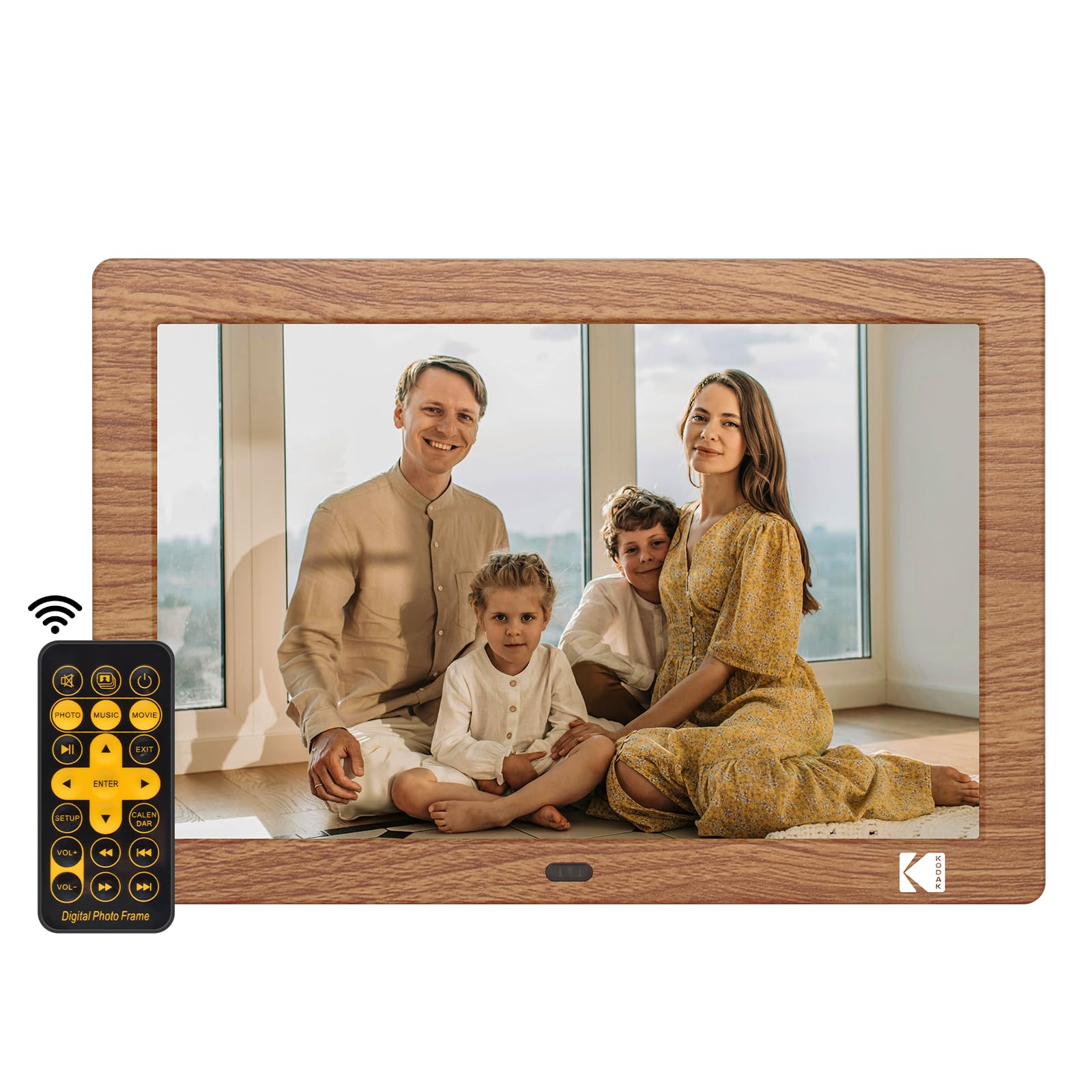 Kodak 8 Inch Digital Picture Frame,1280 * 800 Ips Hd Screen Digital Photo Frame With Remote Control, Auto Rotate,Easy Operated P