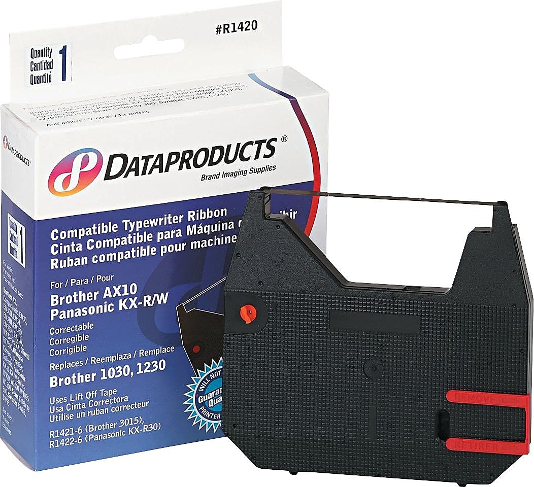 Dataproducts Non Oem New Build Black Correctable Ribbon (Alternative For Brother 1230)