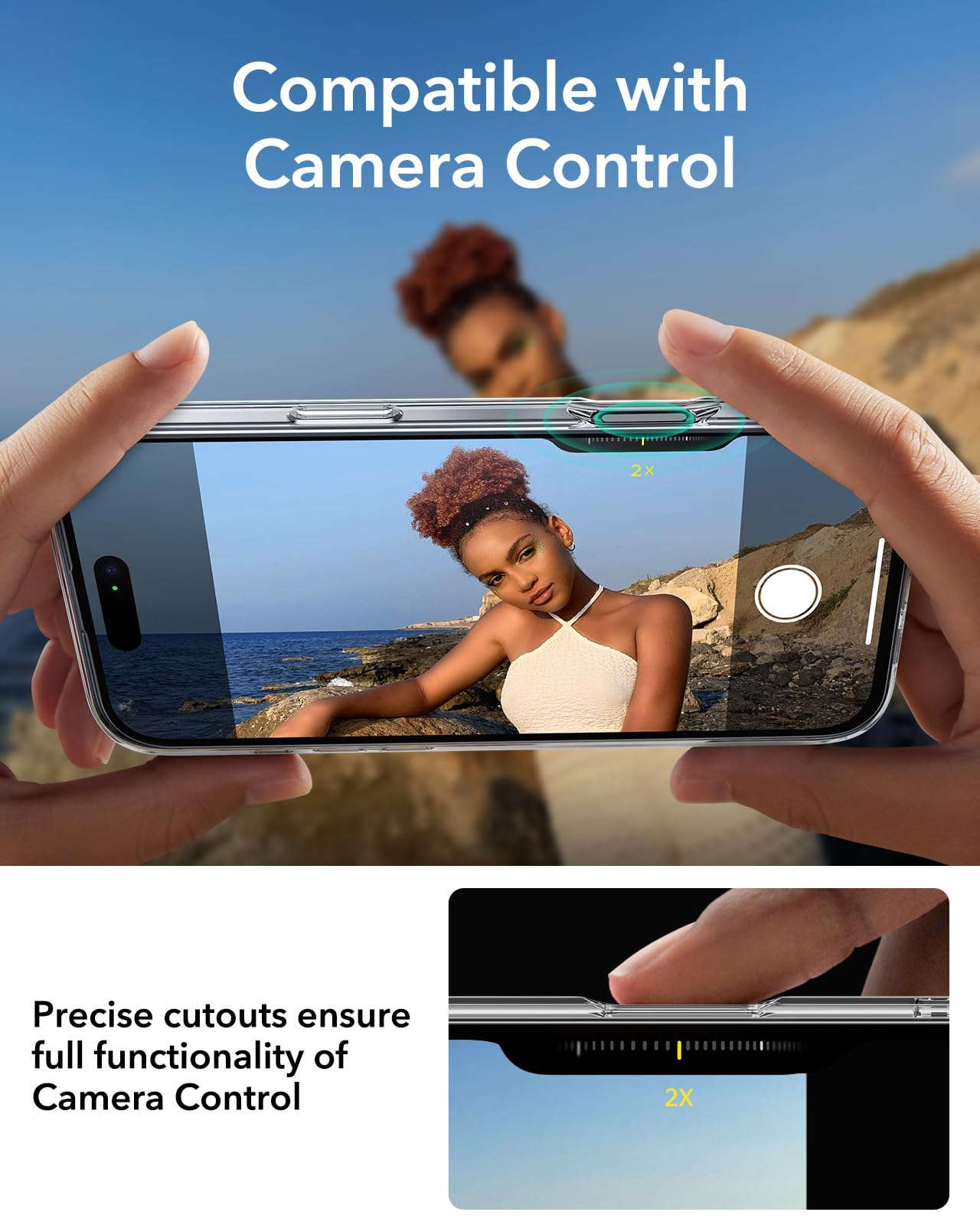 Esr For Iphone 16 Pro Max Case, Compatible With Magsafe, Shockproof Military-Grade Protection, Magnetic Phone Case For Iphone 16