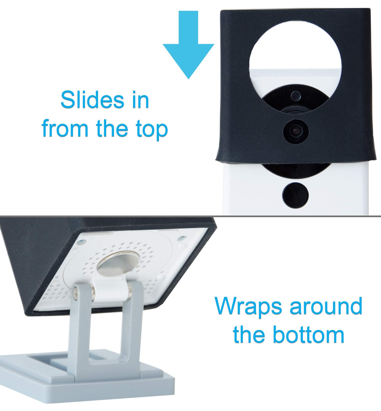 Silicone Skin For Wyze Cam V2   Enhance And Protect Your Camera With This Premium Silicone Cover (Fits Wyze Cam And Wyze Cam V2,