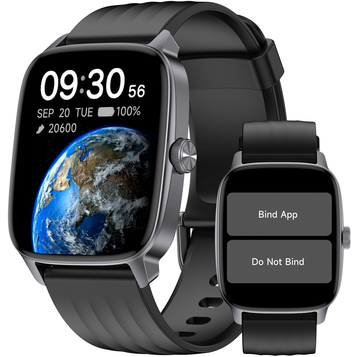 Kummel Pedometer Watch No App/Phone Required, Waterproof Fitness Tracker Watch With Heart Rate Monitor, Large Screen With Pedome